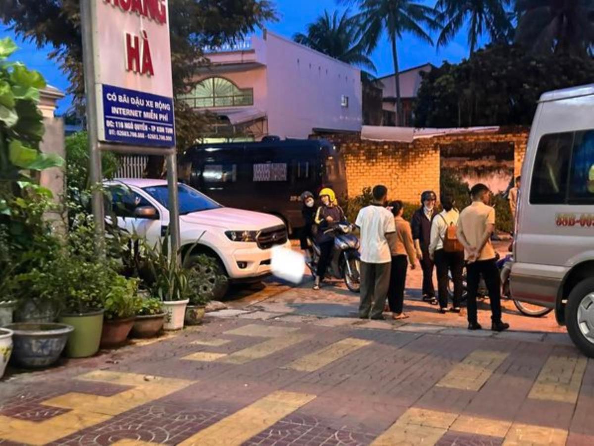 Truc Hoang Ha Hotel Tỉnh Kontum Exteriér fotografie